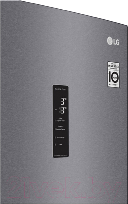 Холодильник с морозильником LG DoorCooling+ GA-B459MLSL