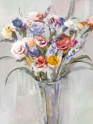 Картина Orlix Цветы в вазе / CA-12517