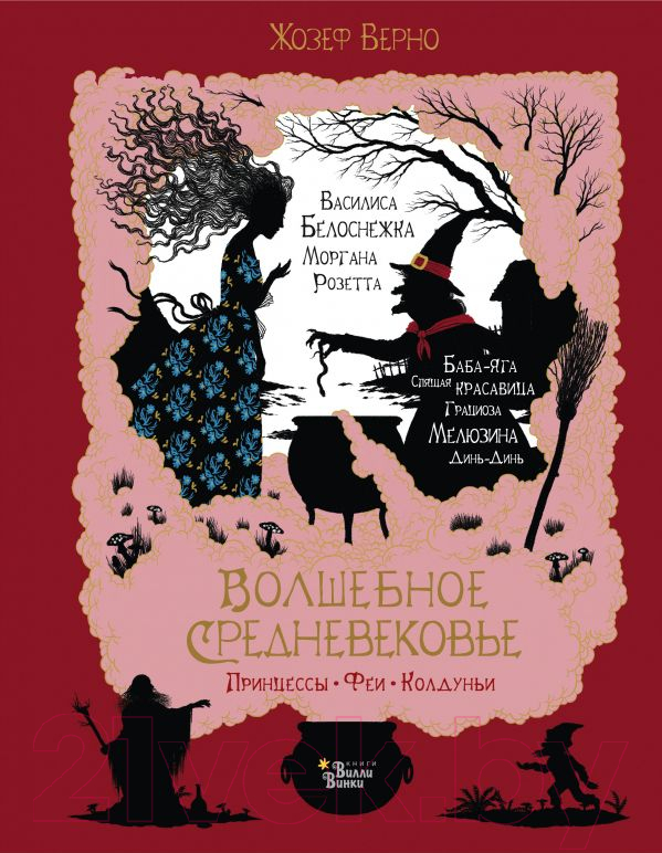 Художественная книга АСТ Волшебное Средневековье. Принцессы, феи, колдуньи (Верно Ж.)