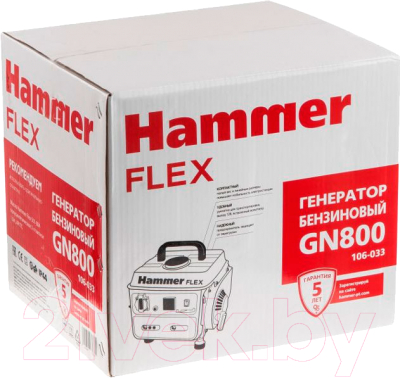 Бензиновый генератор Hammer Flex GN800 (509743)