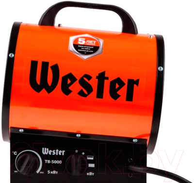 Тепловая пушка электрическая Wester TB-5000 (615365)
