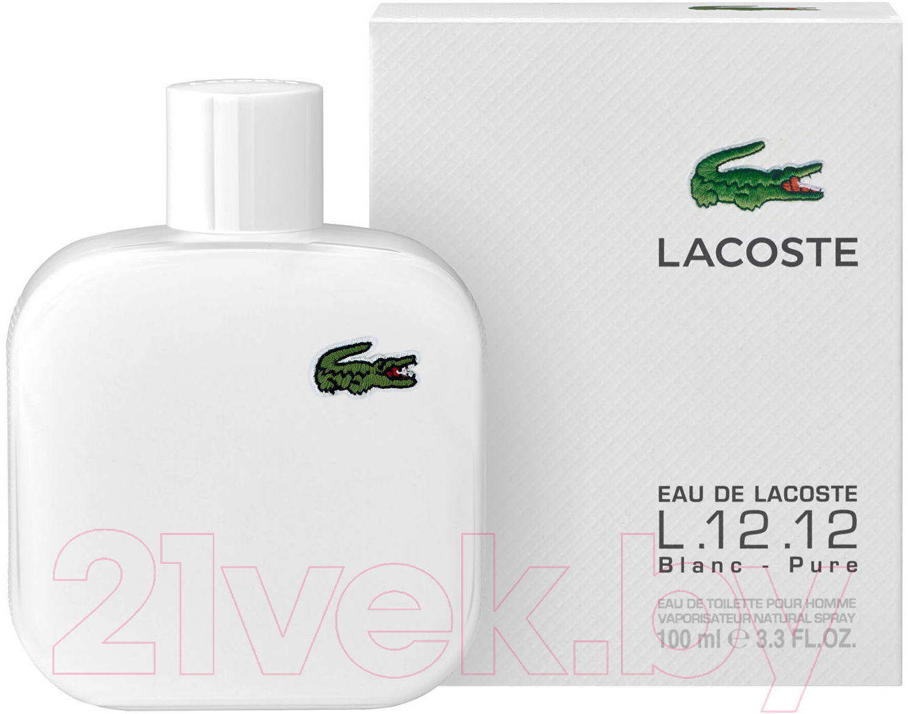 Туалетная вода Lacoste Eau De Lacoste L.12.12 Blanc Pure (100мл)