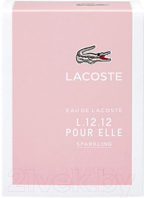Туалетная вода Lacoste Eau De Lacoste L.12.12 Pour Elle Sparkling (90мл)