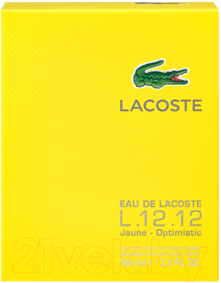 Туалетная вода Lacoste Eau de Lacoste Yellow L.12.12 Jaune (100мл)