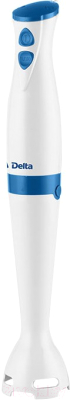 Блендер погружной Delta DL-7043 (белый/синий)