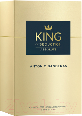 Туалетная вода Antonio Banderas King of Seduction Absolute (100мл)
