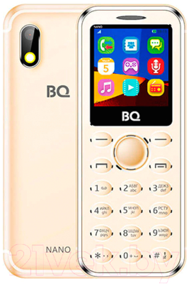 Мобильный телефон BQ Nano BQ-1411 (золото)