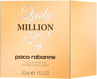 Парфюмерная вода Paco Rabanne Lady Million (30мл)