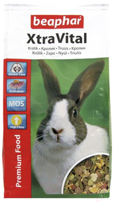 Корм для грызунов Beaphar Xtra Vital Rabbit (1кг)
