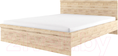 Двуспальная кровать Anrex Oskar 160 (дуб санремо)