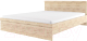 Двуспальная кровать Anrex Oskar 160 с ПМ (дуб санремо) - 