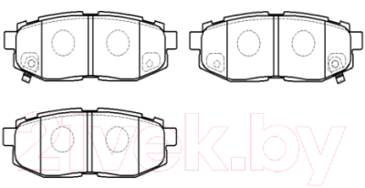 

Тормозные колодки HSB, HP9935