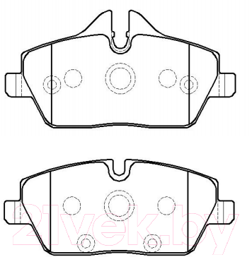 

Тормозные колодки HSB, HP9951