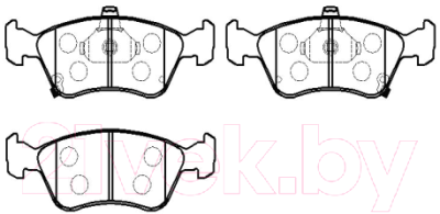 

Тормозные колодки HSB, HP9139