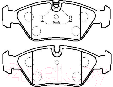 

Тормозные колодки HSB, HP9332