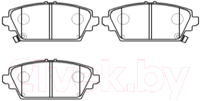 

Тормозные колодки HSB, HP9235