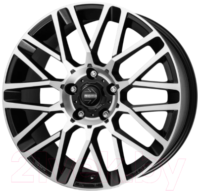 Литой диск Momo Revenge 20x10" 5x112 DIA 66.6 ET 38мм Matt Black Polished