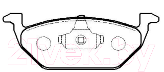 Тормозные колодки HSB HP9409