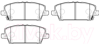 

Тормозные колодки HSB, HP9245