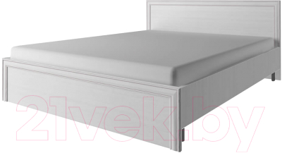 Полуторная кровать Anrex Taylor 140 с ПМ (белый)