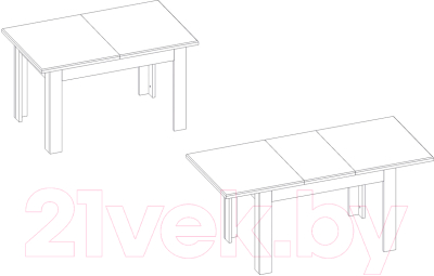 Обеденный стол Anrex Taylor (белый)