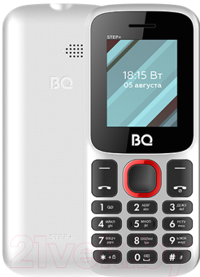 Мобильный телефон BQ Step+ BQ-1848 (белый/красный)