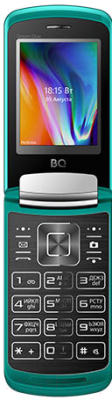 Мобильный телефон BQ Dream Duo BQ-2433 (зеленый зеркальный)