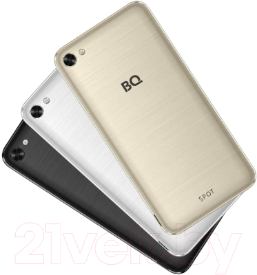 Смартфон BQ Spot BQ-5010G (серебристый шлифованный)