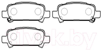 

Тормозные колодки HSB, HP9303