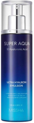Тоник для лица Missha Super Aqua Ultra Hyalron Skin Essence интенсивно увлажн. (200мл)