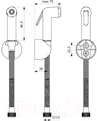 Гигиенический душ Ideal Standard Ceraplan B0040AA