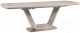 Обеденный стол Signal Armani Ceremic 160 (серый матовый) - 