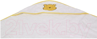 Полотенце-фартук Polini Kids Disney baby Медвежонок Винни Чудесный день с вышивкой (желтый)