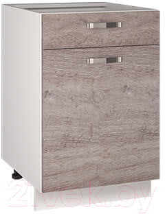 Шкаф-стол кухонный Anrex Alesia 1D1S/50-F1
