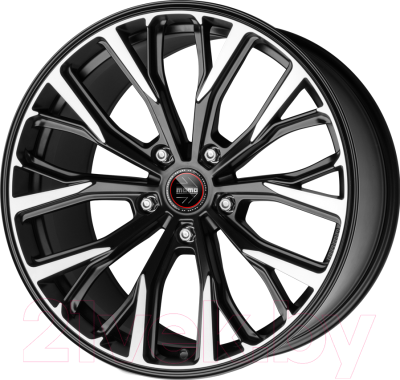 

Литой диск Momo, RF-02 SUV 20x10" 5x112мм DIA 66.6мм ET 25мм Matt Black Polished