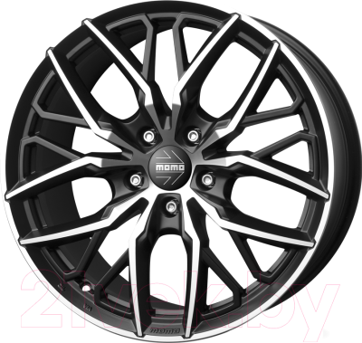 

Литой диск Momo, Spider SUV 21x10" 5x120мм DIA 72.6мм ET 45мм Matt Black Polished