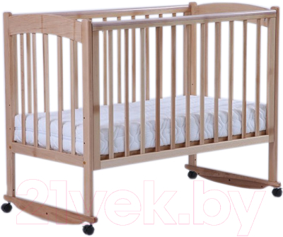 Детская кроватка Лель Кубаночка-3 БИ 39.0 (натуральный бук)