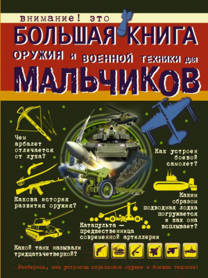 

Энциклопедия АСТ, Большая книга оружия и военной техники для мальчиков