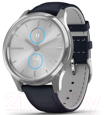 Умные часы Garmin Vivomove Luxe / 010-02241-20 (серебристый)