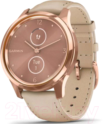 Умные часы Garmin Vivomove Luxe / 010-02241-21 (золото)