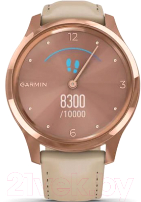 Умные часы Garmin Vivomove Luxe / 010-02241-21 (золото)