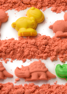 Кинетический песок Happy Baby 36017 (90г, оранжевый)