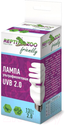 Лампа для террариума Repti-Zoo УФ 83725052 (13Вт)