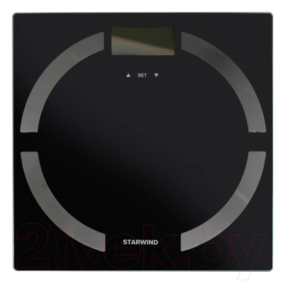 Напольные весы электронные StarWind SSP6051 (черный)