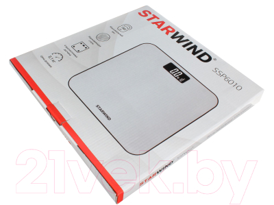 Напольные весы электронные StarWind SSP6010 (серебристый)