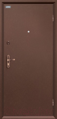 Входная дверь el'Porta Ультра Про Антик медь/Венге (85x205, правая)