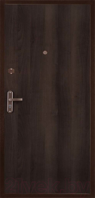 Входная дверь el'Porta Ультра Про Антик медь/Венге (85x205, левая)