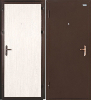 

Входная дверь el'Porta, Ультра Лайт Антик медь/Белый дуб