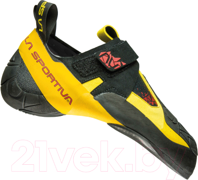 Скальные туфли La Sportiva Skwama / 10SBY (р-р 38.5, черный/желтый)