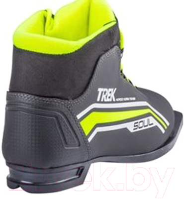 Ботинки для беговых лыж TREK Soul 1 ИК (черный/лайм, р-р 45)